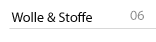 Wolle und Stoffe